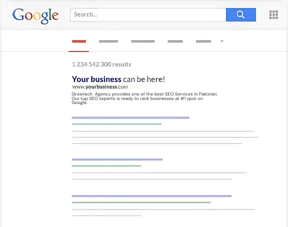 Rank no 1 on Google by NexPrime SEO Services in Pakistan