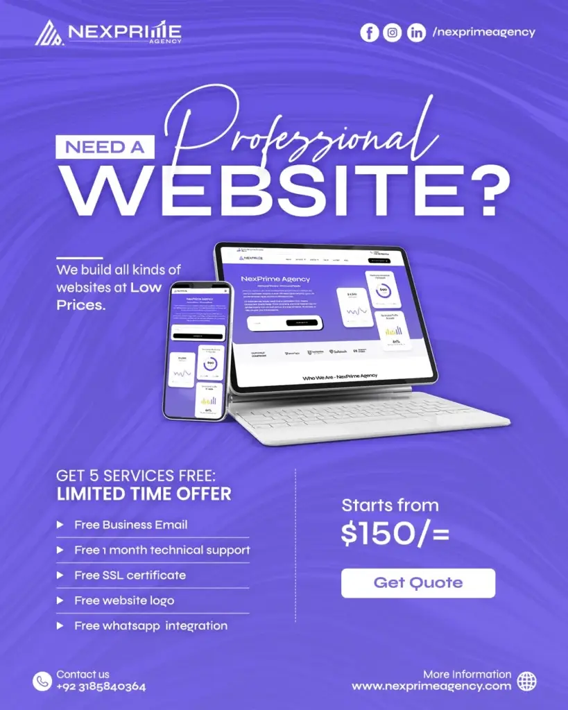 WordPress Website Packages in Pakistan starts from $150