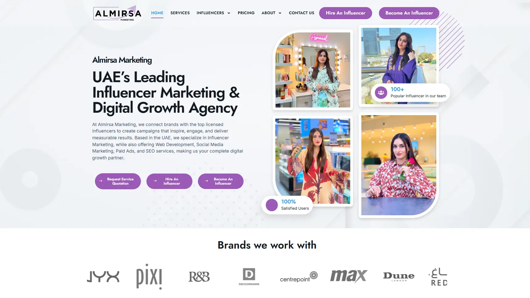 almirsa website preview